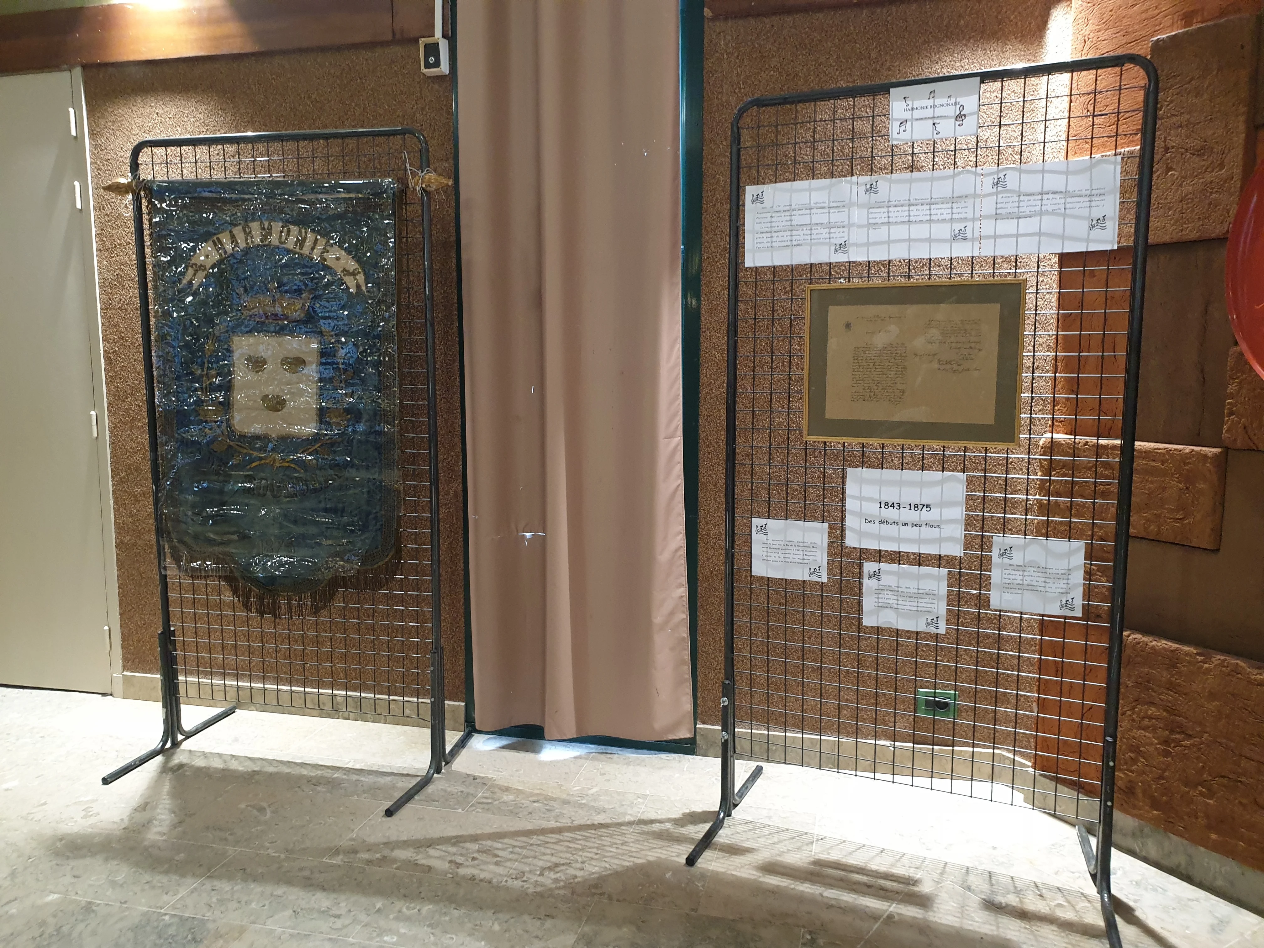 La 1ère bannière de 1875