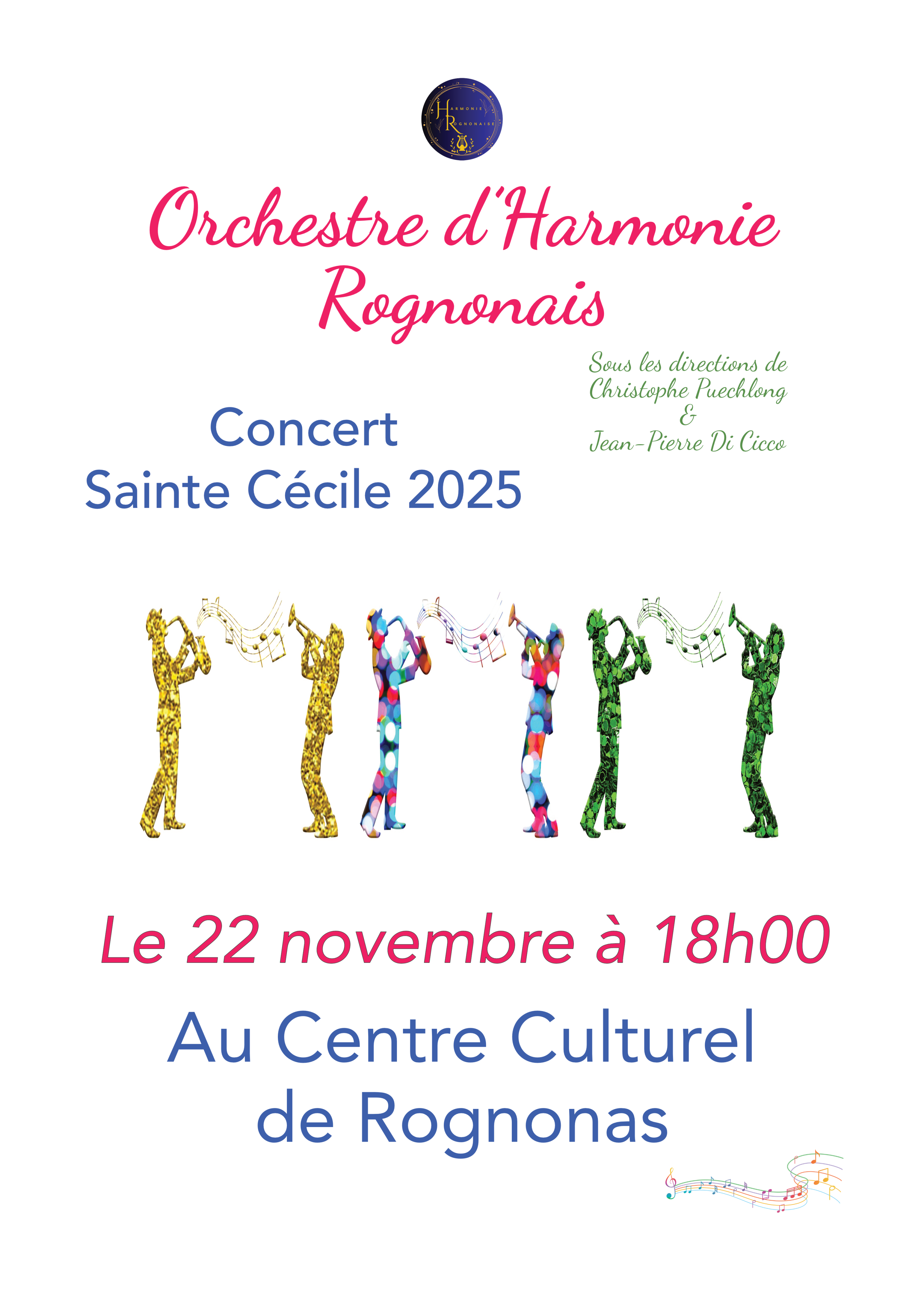 Affiche Sainte Cécile 2025